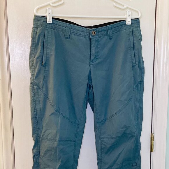 Kuhl Spire Roll Up Convertible Pants Deep Harbor UPF 50 Size 12 SHORT Gorpcore - Picture 4 of 7